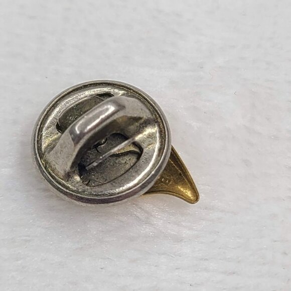 Vintage Ballou Red Cross Blood Drop Donor Lapel Pin Gold Tone Enamel USA - Picture 3 of 5